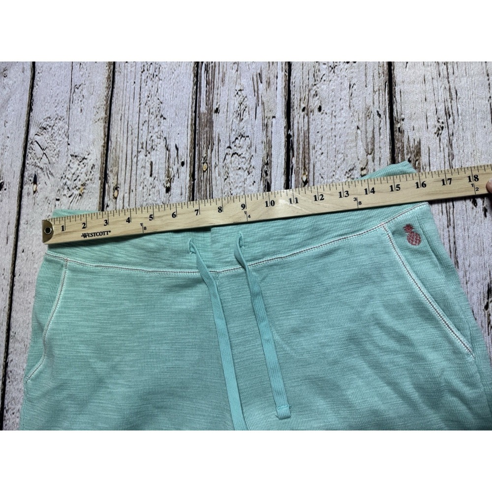 Tommy Bahama Green Heathered Lounge Set Crewneck Short Set Pima Women's M/L - Picture 7 of 9